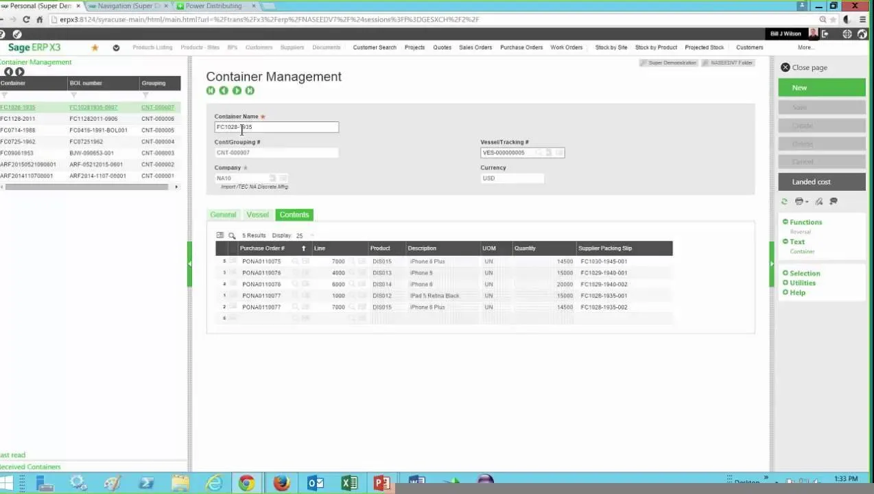 Erp Selection Checklist